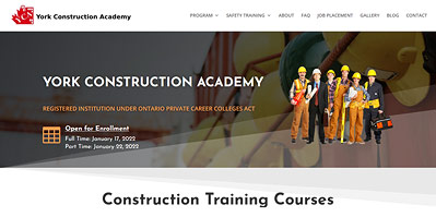 York Construction Academy